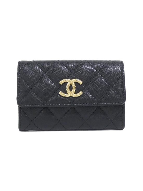 Chanel Handbags - Chanel Card Case Card Holders Black